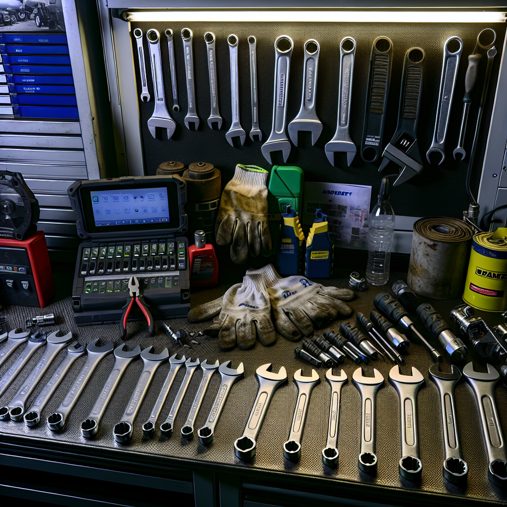 Diesel mechanic tools