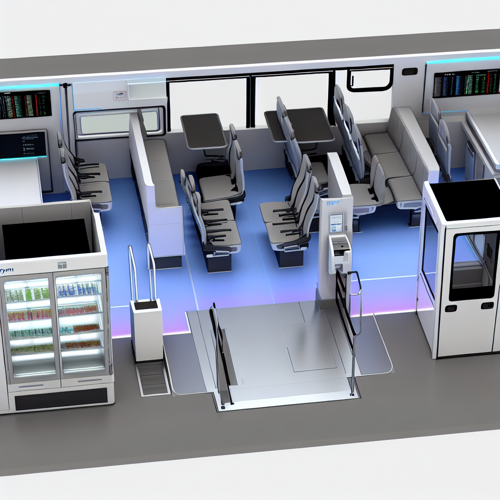 Interior Layout of the Toyota e-Palette Minibus