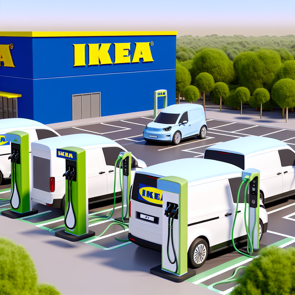 Installation of EV Chargers at Ikea