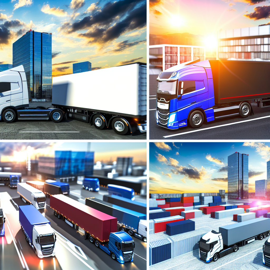 Modern Truck Fleets in Operation