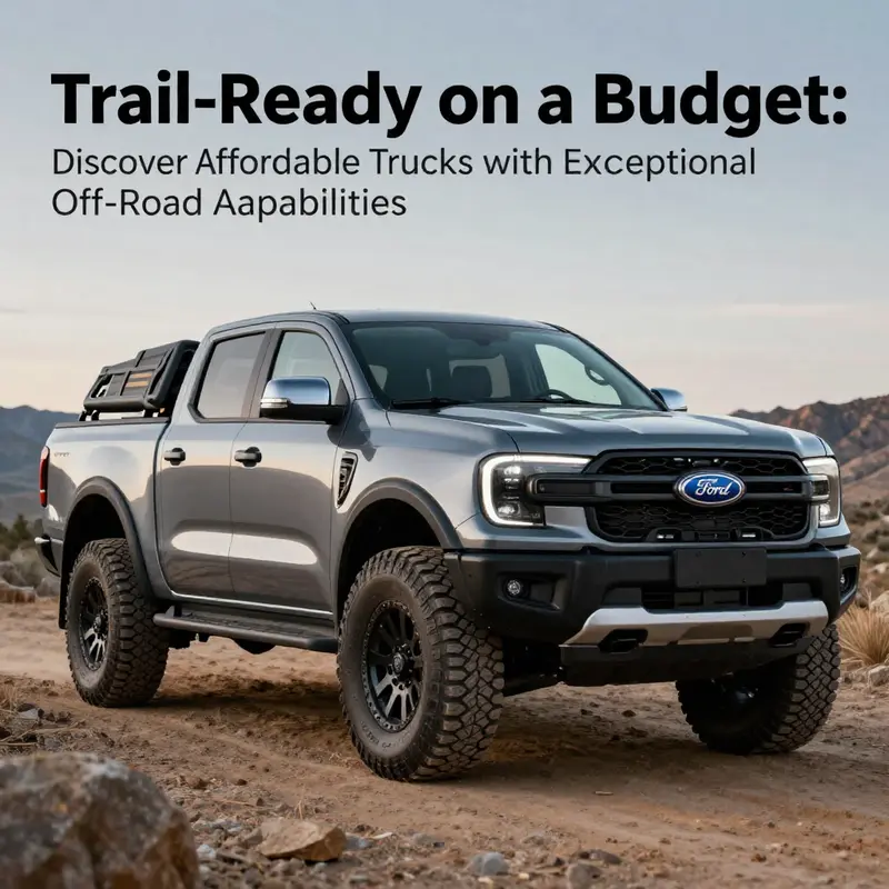 The 2024 Ford Ranger ready for off-road adventures in a rugged terrain.