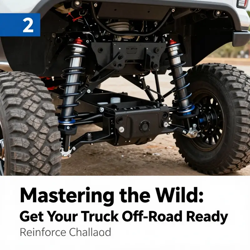 A truck demonstrates enhanced stability and throughput, crucial for off-road readiness.