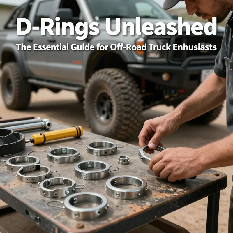 Selecting the right D-rings is crucial for effective recovery in off-road scenarios.