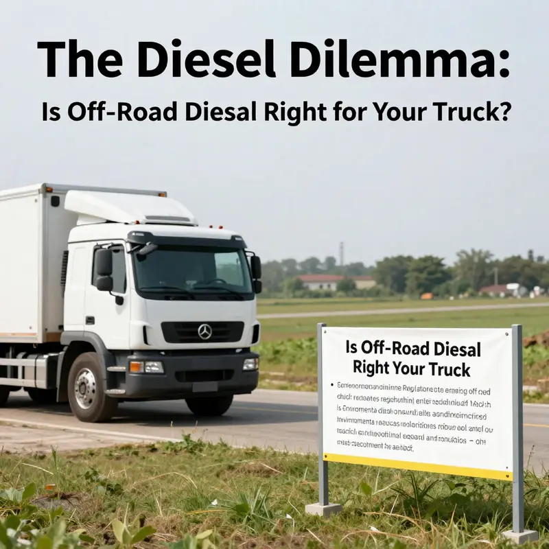 Understanding the legal implications of using off-road diesel in vehicles designed for on-road use.
