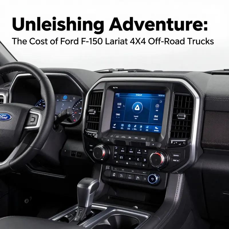 A Ford F-150 Lariat 4×4 Off-Road truck exemplifying resilience and capability in challenging terrains.