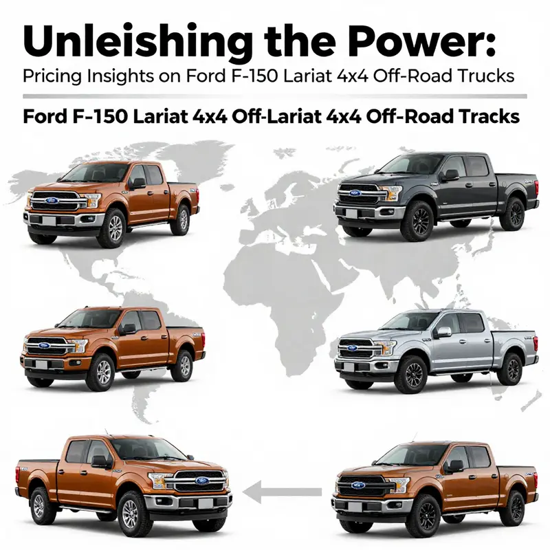 Exploring the key factors that define the pricing of the Ford F-150 Lariat 4×4 Off-Road truck.