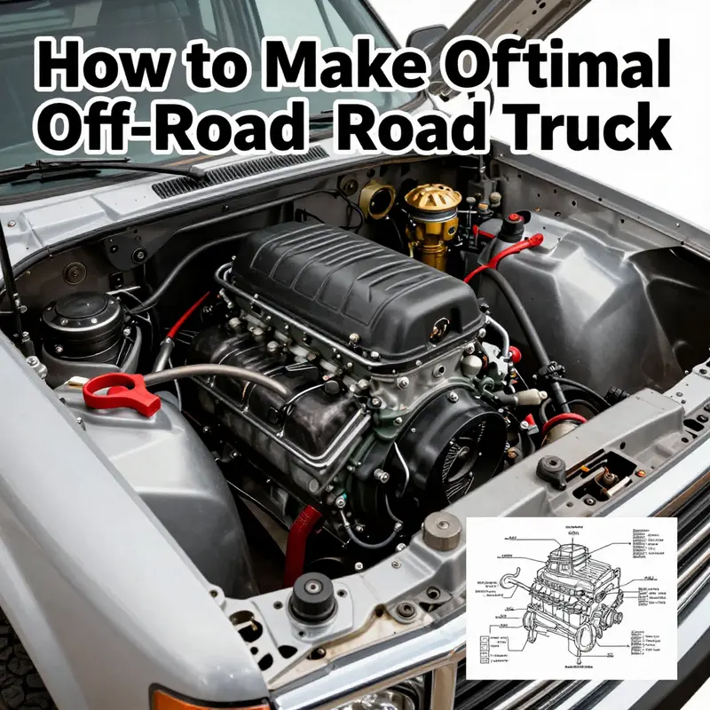 Planning is crucial for a successful off-road truck build.