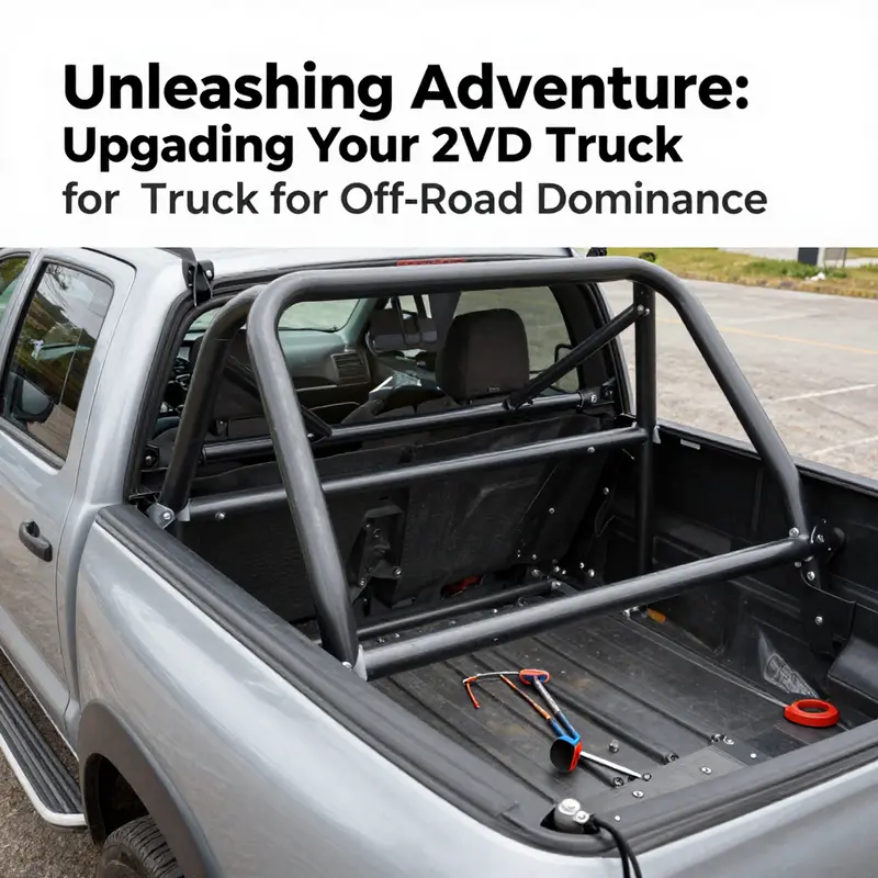 A mechanic enhancing a 2WD truck’s performance with a limited-slip differential.