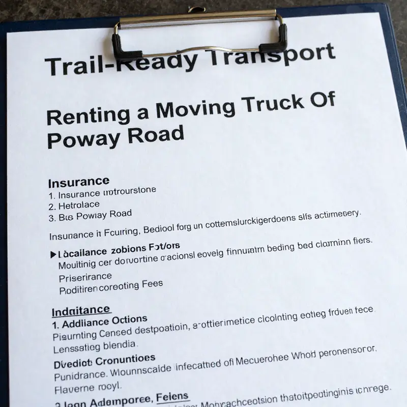 Understanding the various cost factors when renting a moving truck near Poway Road.