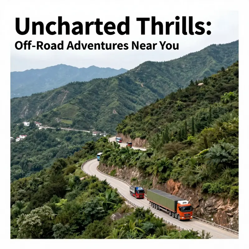 The winding roads of Climbing Mountain beckon adventurous truck enthusiasts.