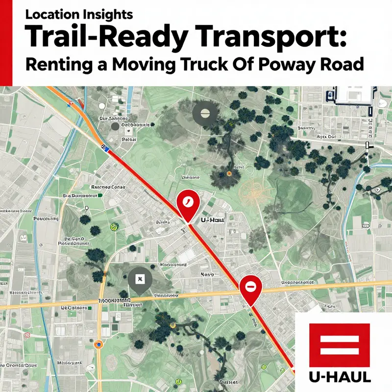 Understanding the various cost factors when renting a moving truck near Poway Road.