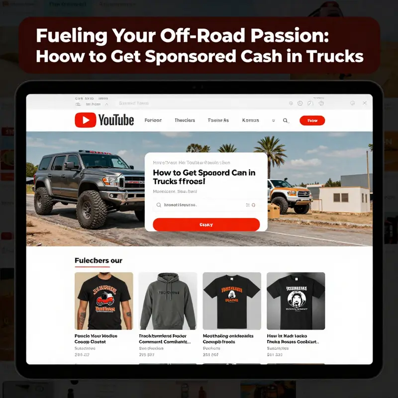 Engaging content creation by off-road enthusiasts sets the foundation for attracting sponsorships.