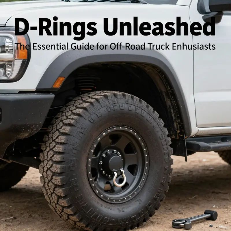 Selecting the right D-rings is crucial for effective recovery in off-road scenarios.