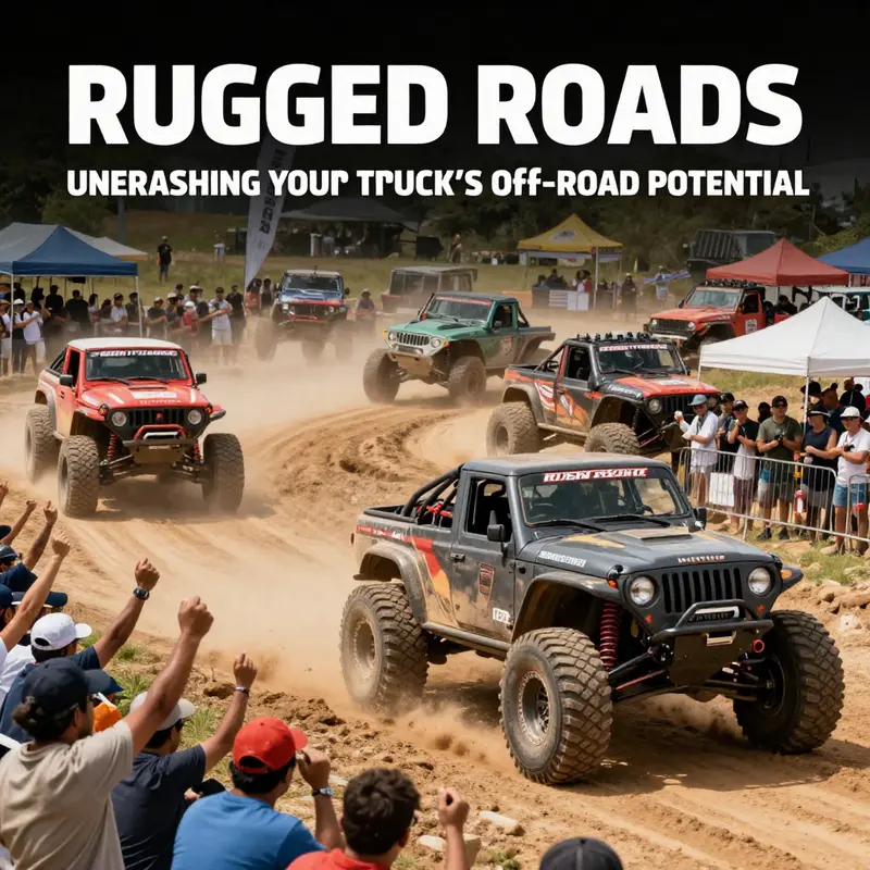 Explore the breathtaking landscapes where off-road enthusiasts can push their trucks to the limits.