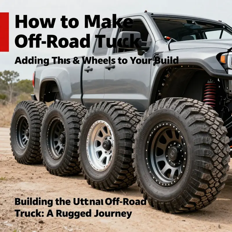 Planning is crucial for a successful off-road truck build.
