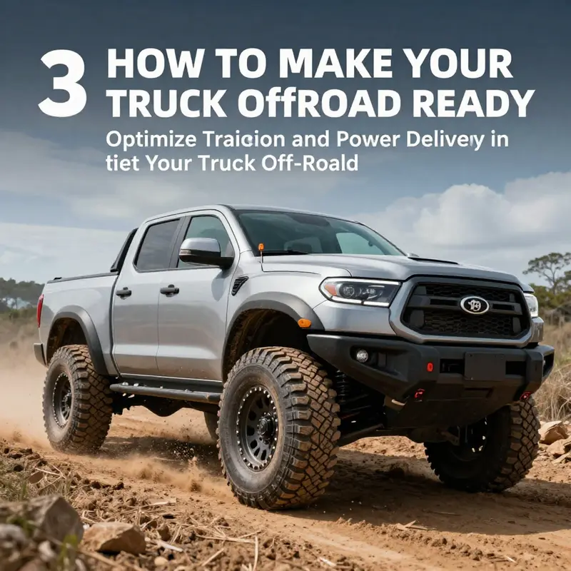A truck demonstrates enhanced stability and throughput, crucial for off-road readiness.