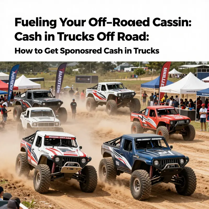 Engaging content creation by off-road enthusiasts sets the foundation for attracting sponsorships.