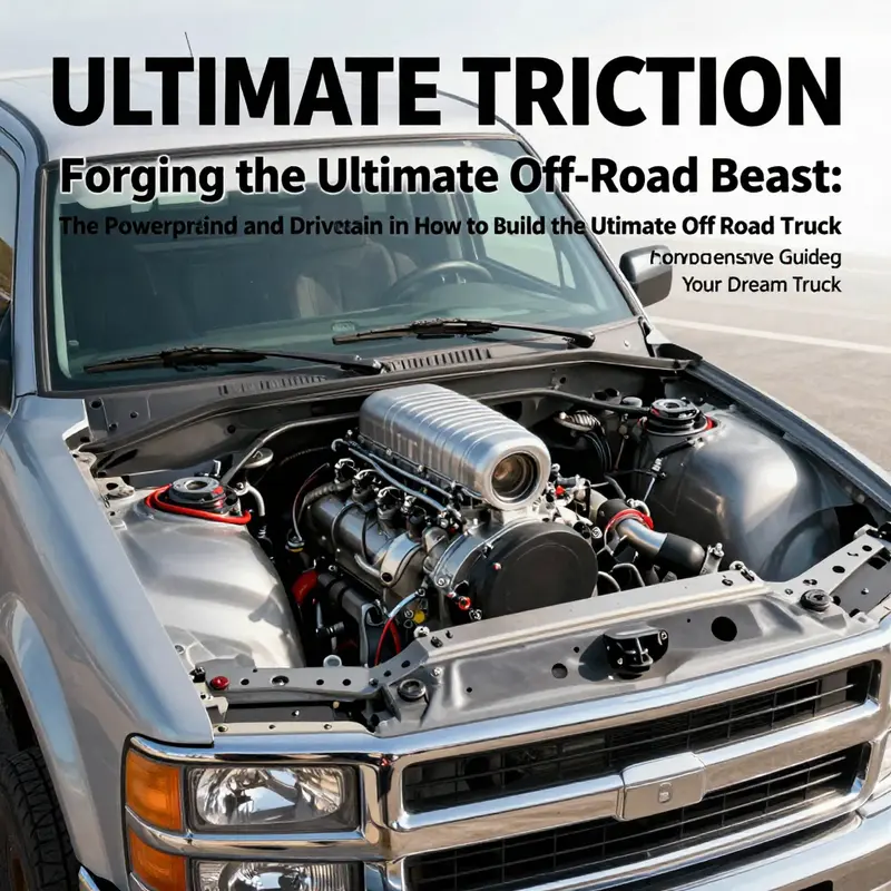 The backbone of your off-road truck, demonstrating robust upgrades to the chassis and suspension.