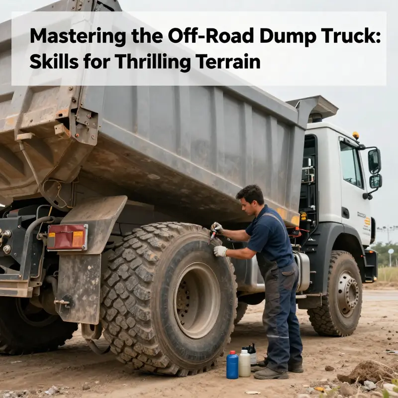 Detailed mechanics of off-road dump truck engines and components.