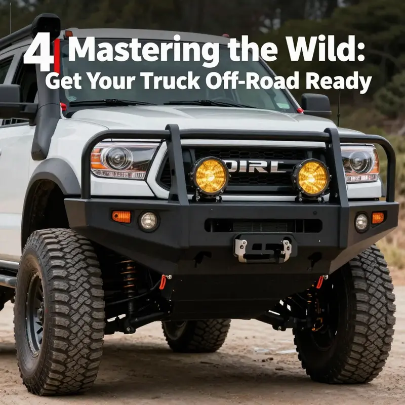 A truck demonstrates enhanced stability and throughput, crucial for off-road readiness.