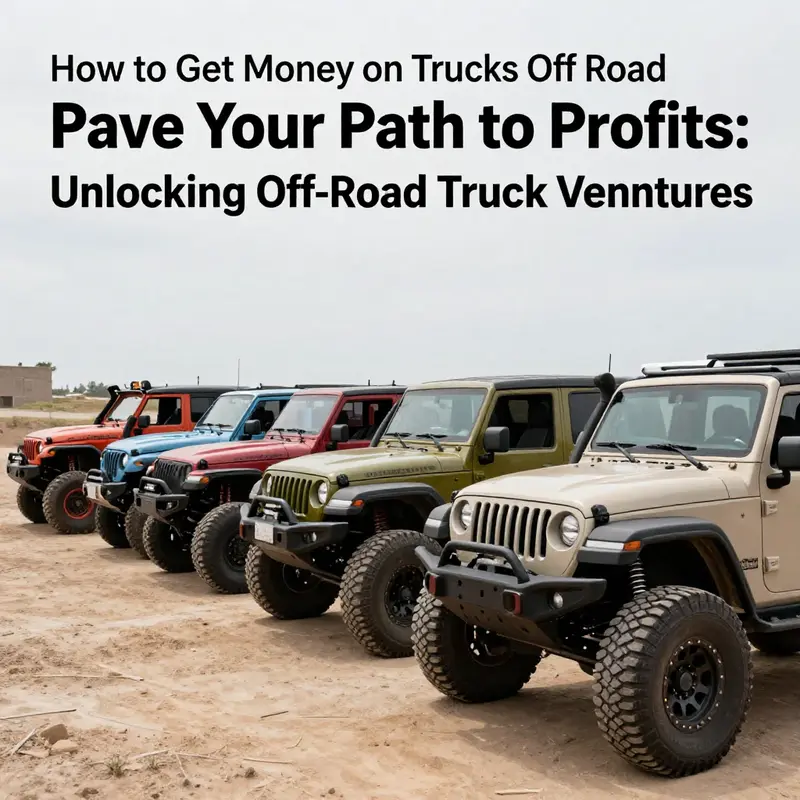 Turn your passion for the off-road into guided tours that thrill and generate income.