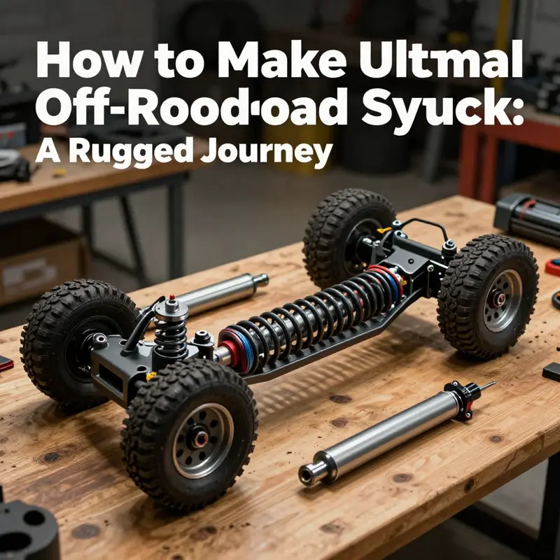Planning is crucial for a successful off-road truck build.