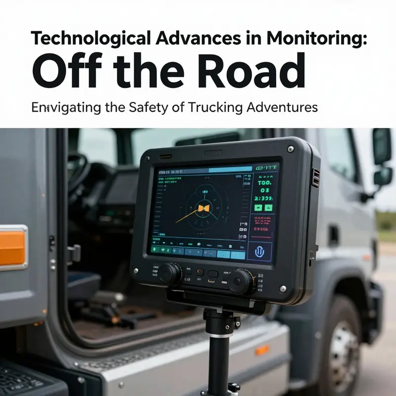 Off-road trucks adhering to essential safety regulations in a rugged landscape.