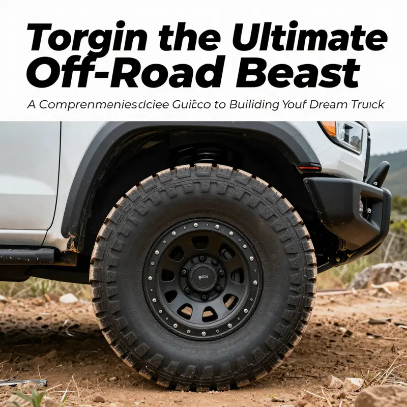 The backbone of your off-road truck, demonstrating robust upgrades to the chassis and suspension.