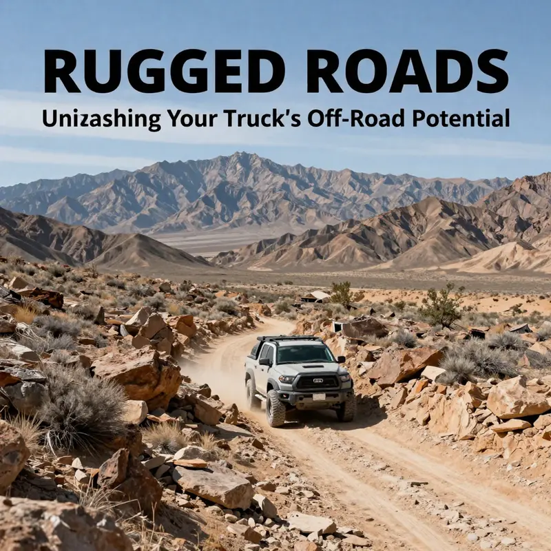 Explore the breathtaking landscapes where off-road enthusiasts can push their trucks to the limits.