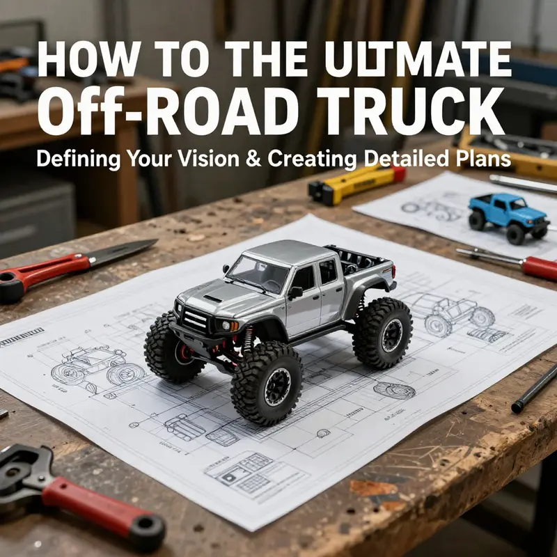 Planning is crucial for a successful off-road truck build.
