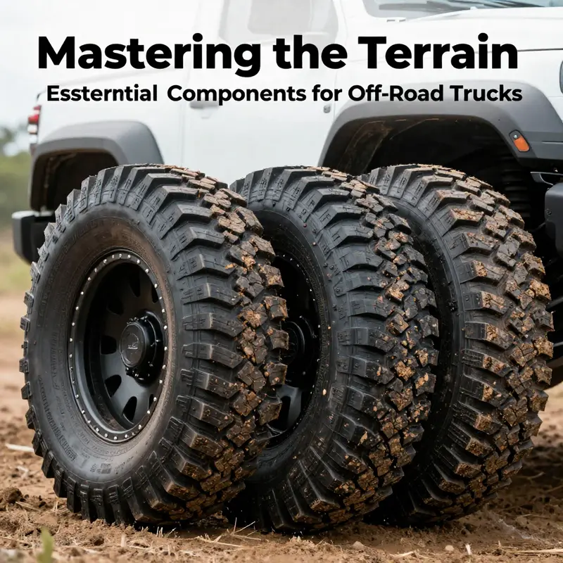 Heavy-duty suspension system designed for extreme off-road performance.