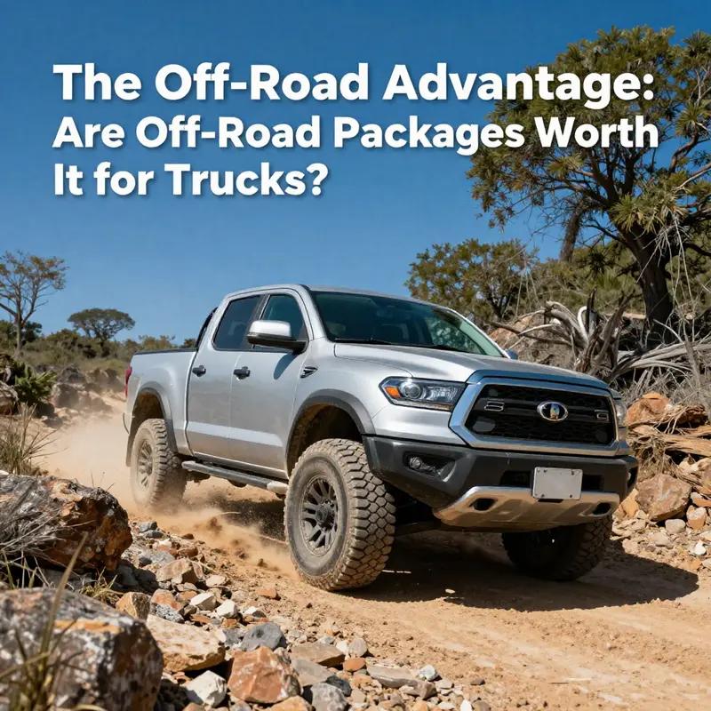 A truck tackles a challenging off-road trail demonstrating the importance of choosing the right modifications based on driving habits.
