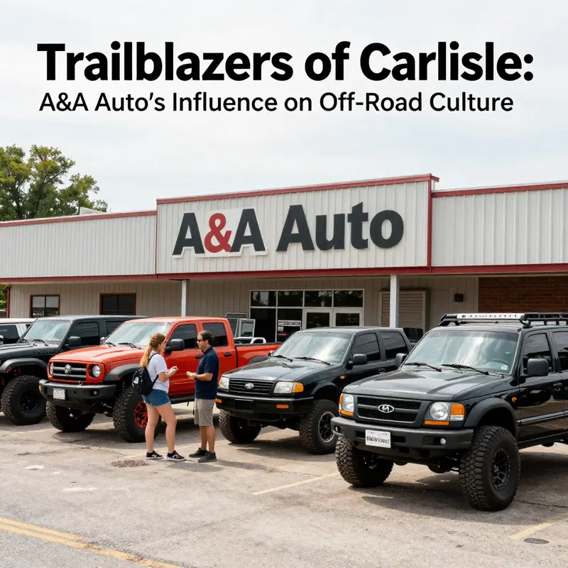 A glimpse into A&A Auto’s workshop, where passion for off-road service comes to life.