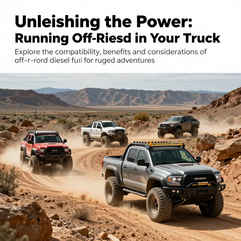 Various off-road trucks navigating challenging landscapes, emphasizing power and adventure.
