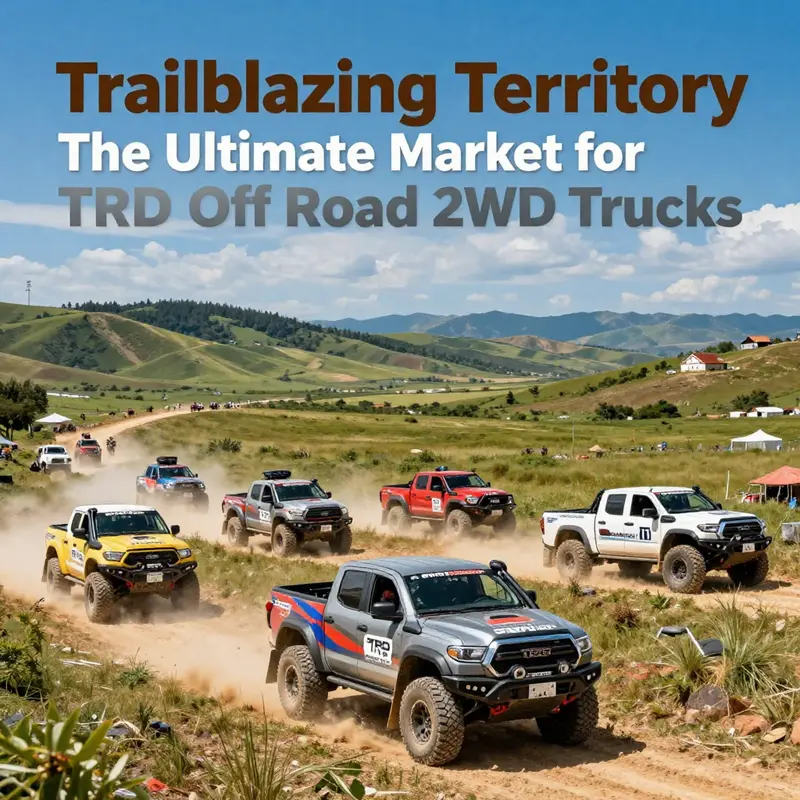 Mapping the strongest sales regions for TRD Off Road 2WD trucks across the United States.