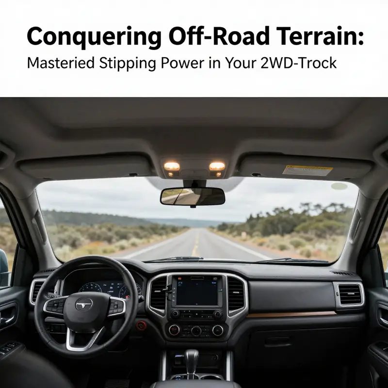 High-performance brake pads and rotors for enhanced stopping power in off-road conditions.