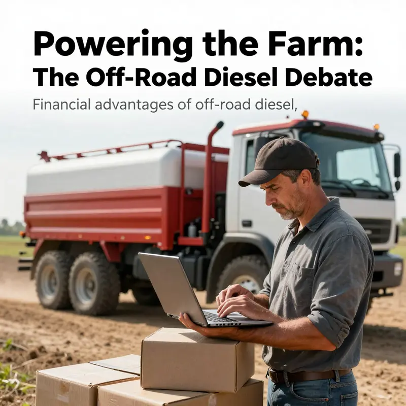 Understanding the legal framework surrounding off-road diesel use in farm trucks.