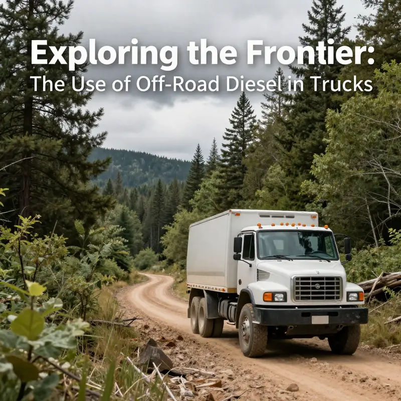 Navigating the legal terrain of off-road diesel use.