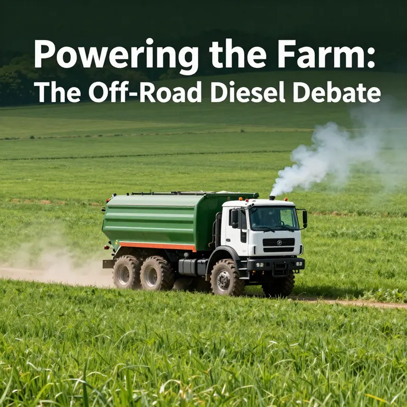 Understanding the legal framework surrounding off-road diesel use in farm trucks.