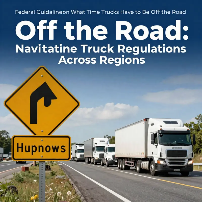 A heavy-duty truck parked in a stunning California landscape as it abides by local driving regulations.