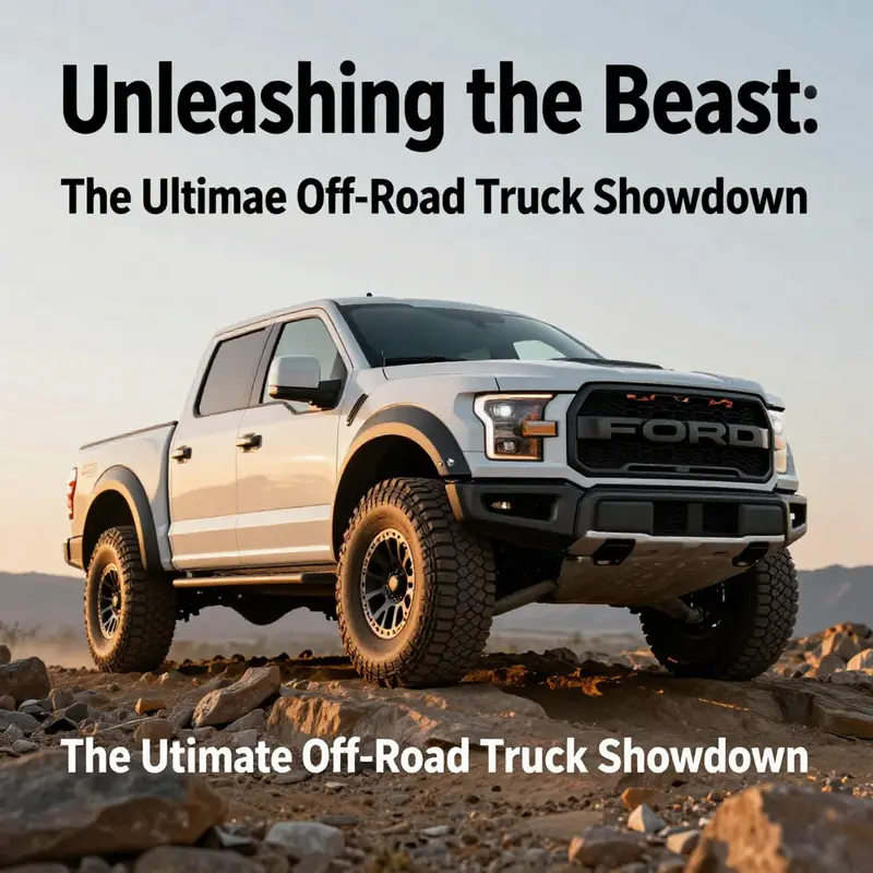 The Ford F-150 Raptor conquering rugged terrains with its unmatched performance.