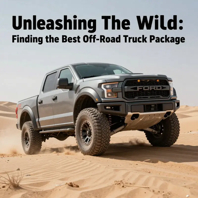 The Ford F-150 Raptor conquering challenging terrains with its powerful build.