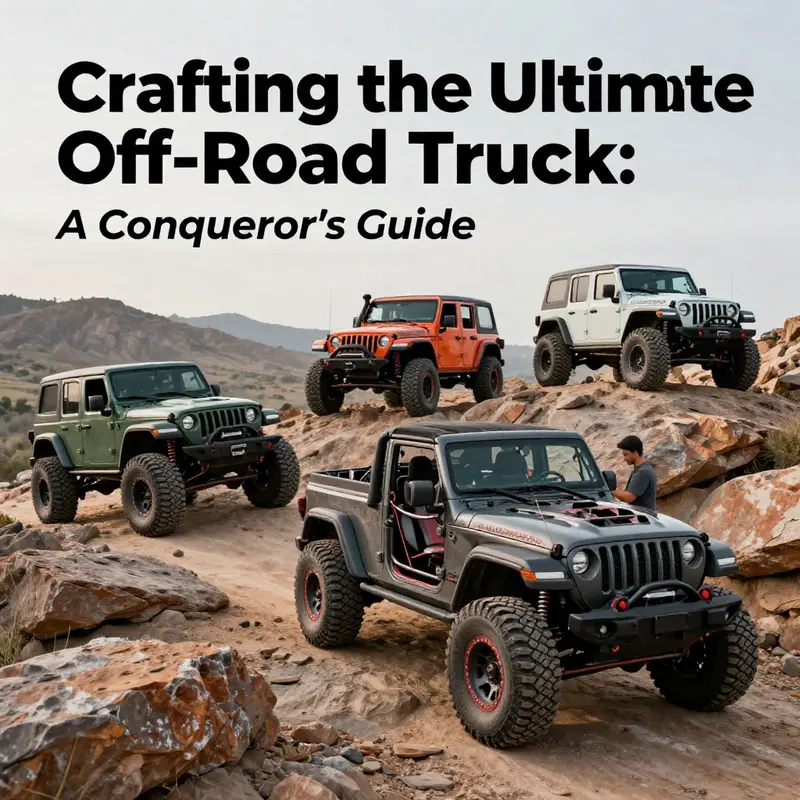 Choosing the right platform is crucial for building an off-road truck.