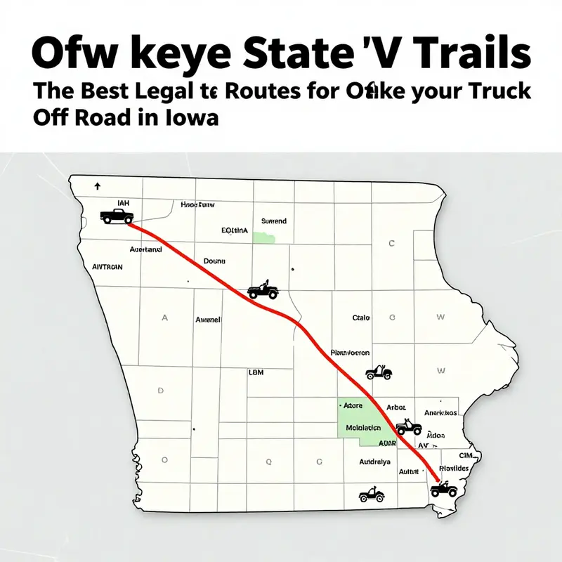 A truck driving through the Cedar Falls Cedar River Trail, showcasing the beautiful nature and terrain.