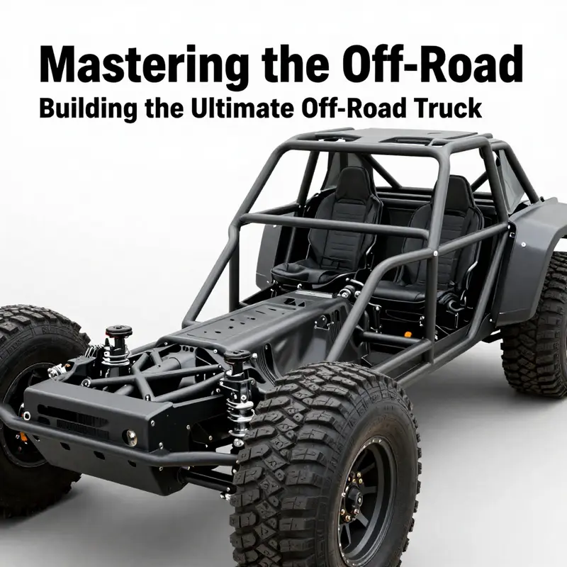 A robust turbocharged engine designed for extreme off-road capabilities.