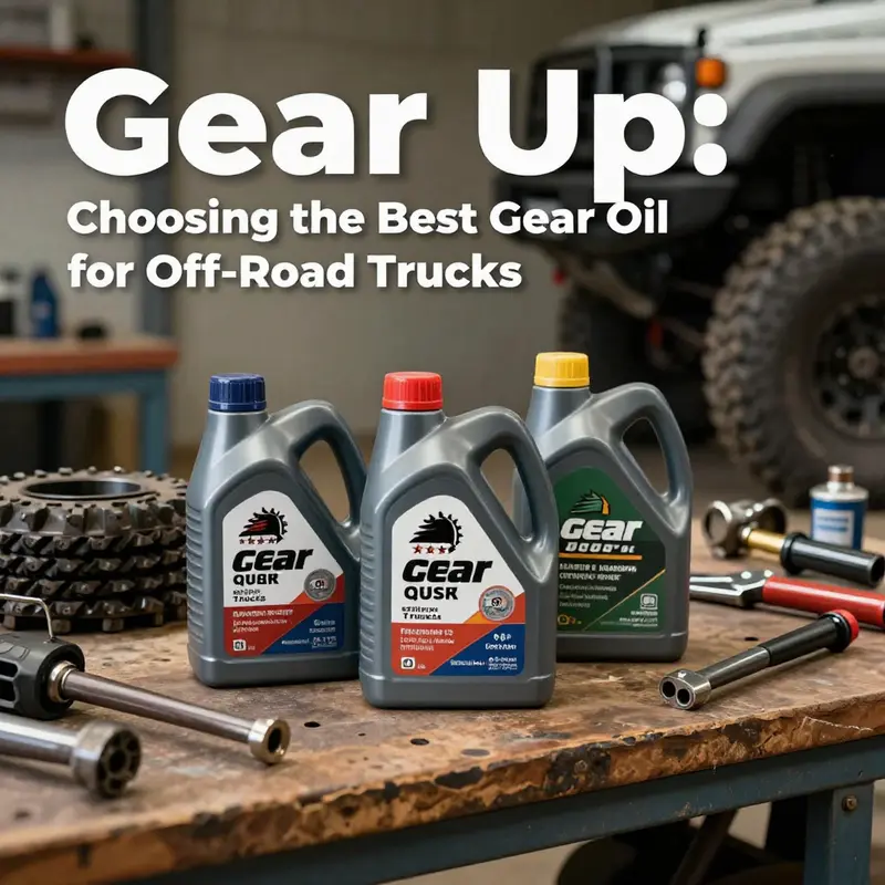 Top recommendations for gear oil tailored to enhance off-road truck performance.