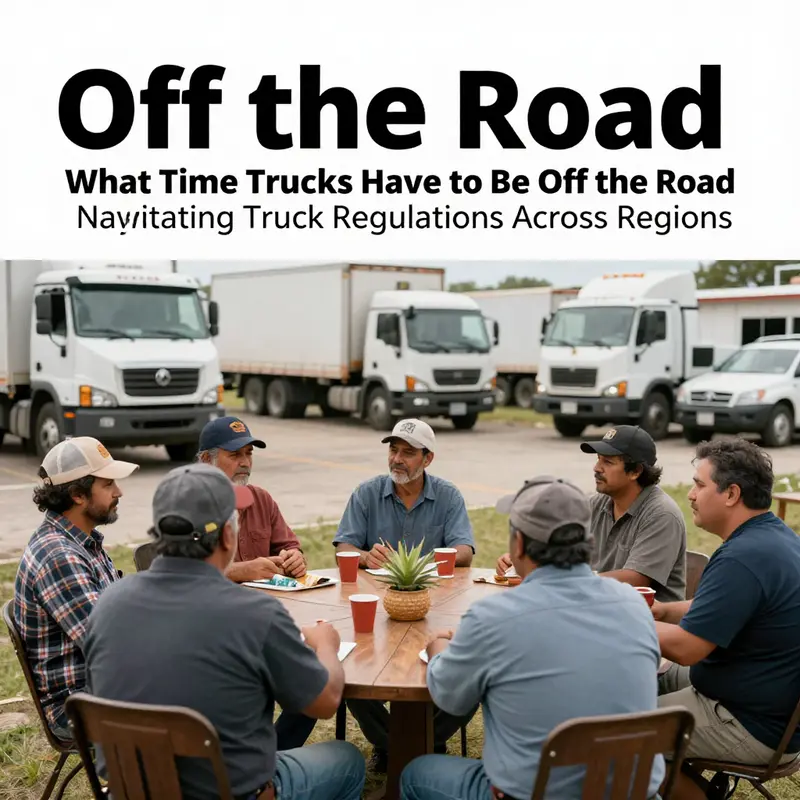 A heavy-duty truck parked in a stunning California landscape as it abides by local driving regulations.