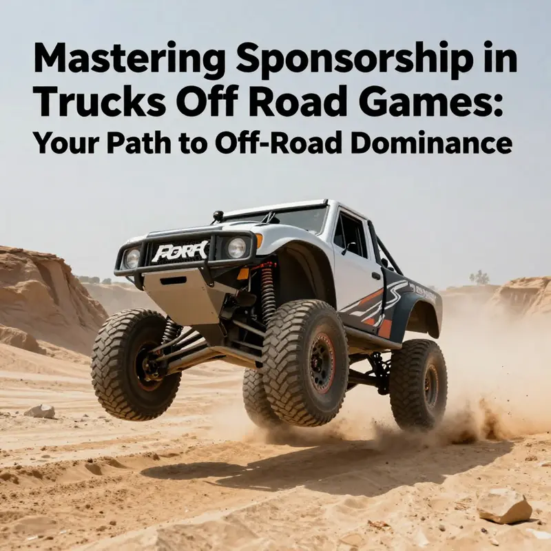 A mud-caked truck making its mark through the forest, indicating successful in-game progression.