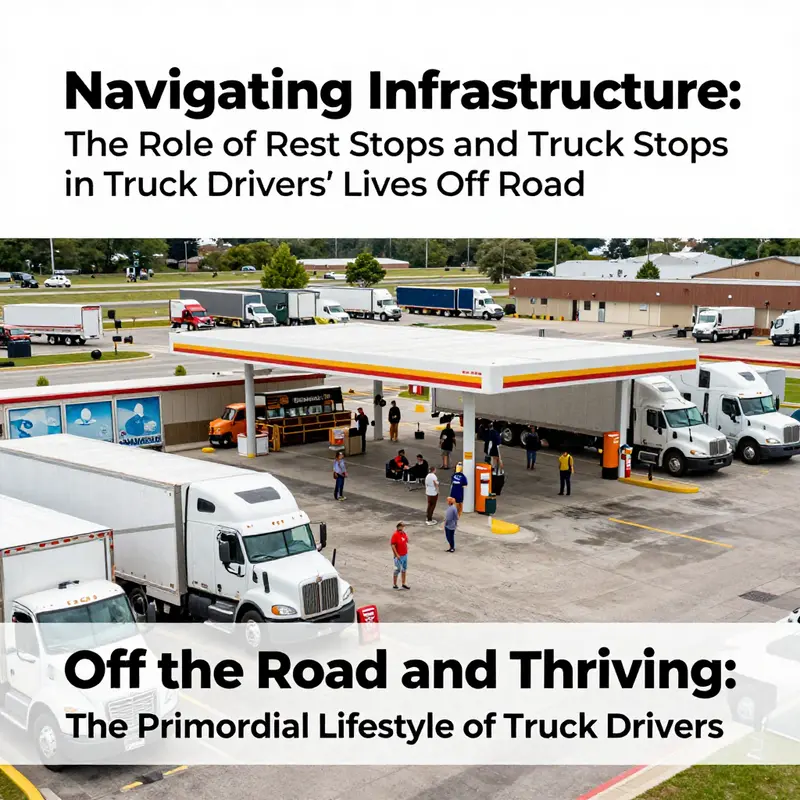 Inside the mobile home of a truck driver, balancing comfort and functionality on the road.