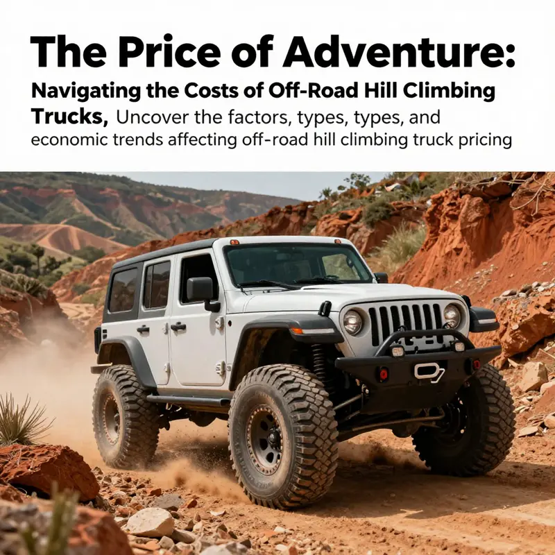 An off-road truck successfully traversing a challenging terrain, representing the adventurous nature of off-road vehicles.